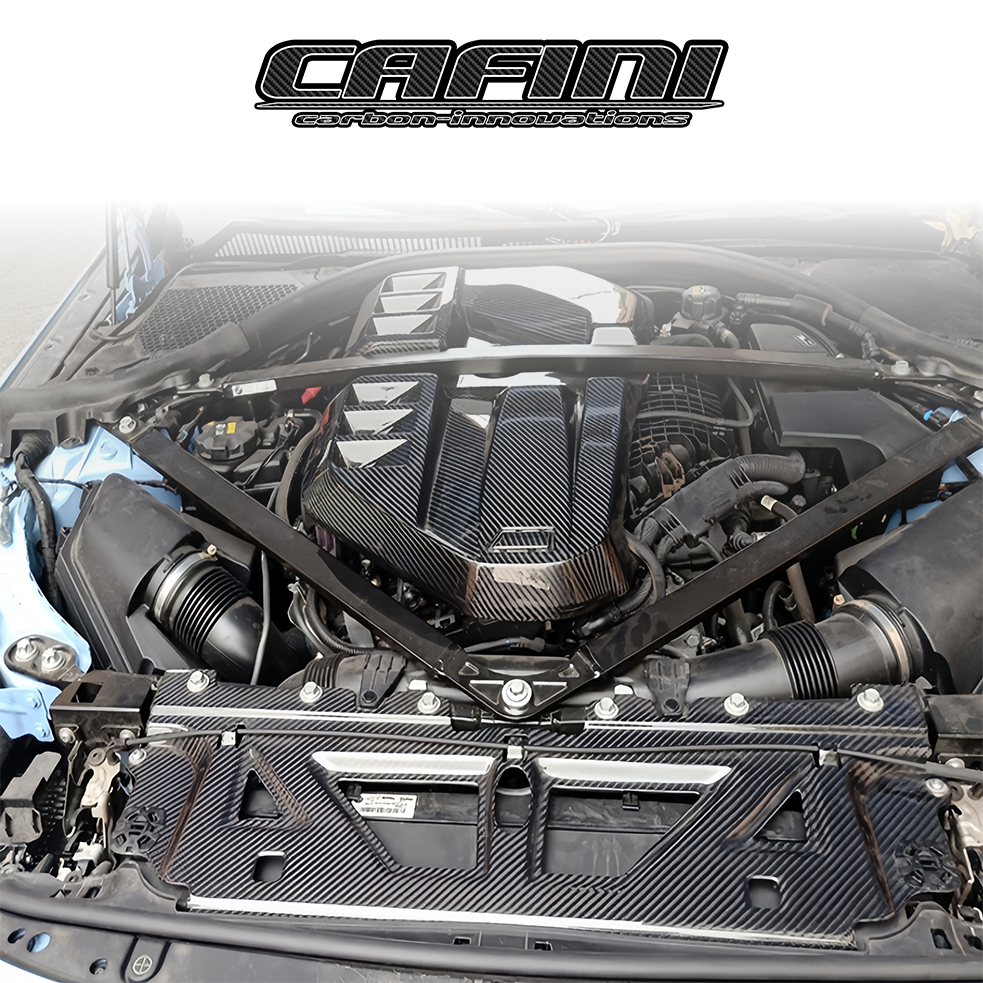 S58 Small Carbon Fibre Engine Cover