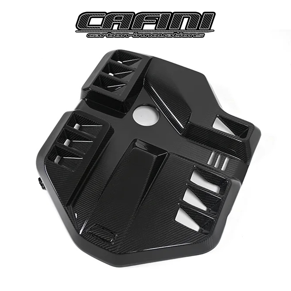 S58 Extended Carbon Fibre Engine Cover