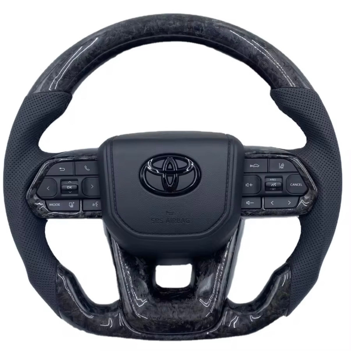 N80 FORGED Carbon Steering Wheel